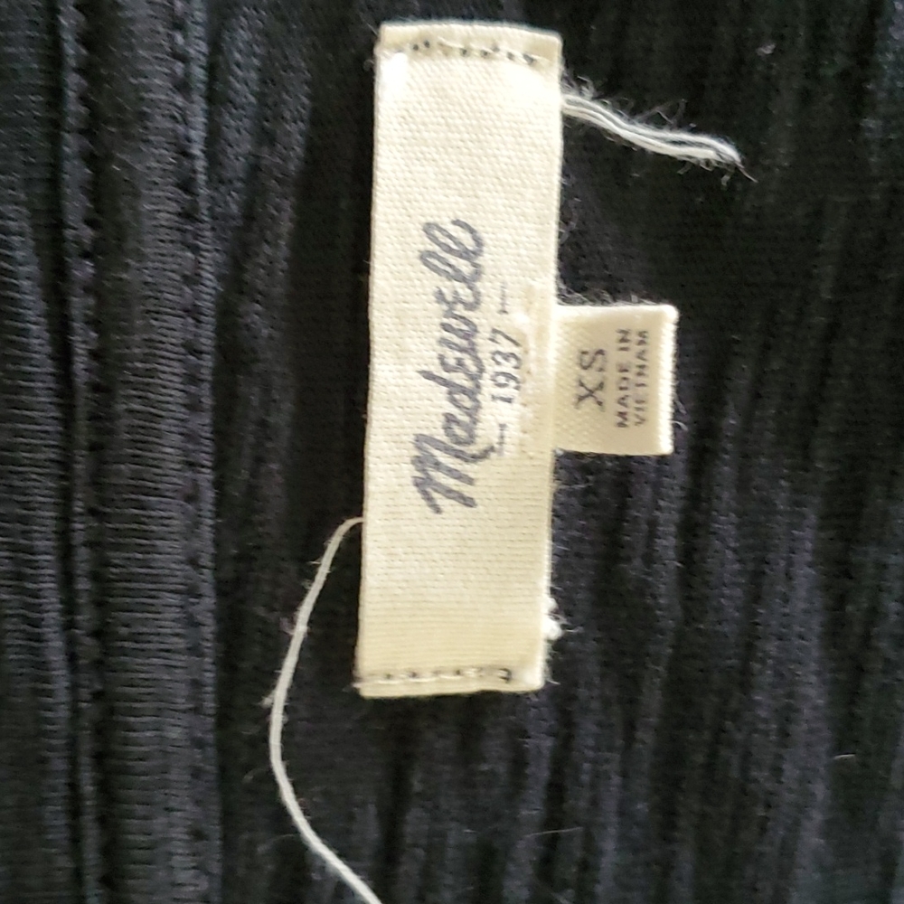Madewell woman's black tshirt size xs - Picture 10 of 14